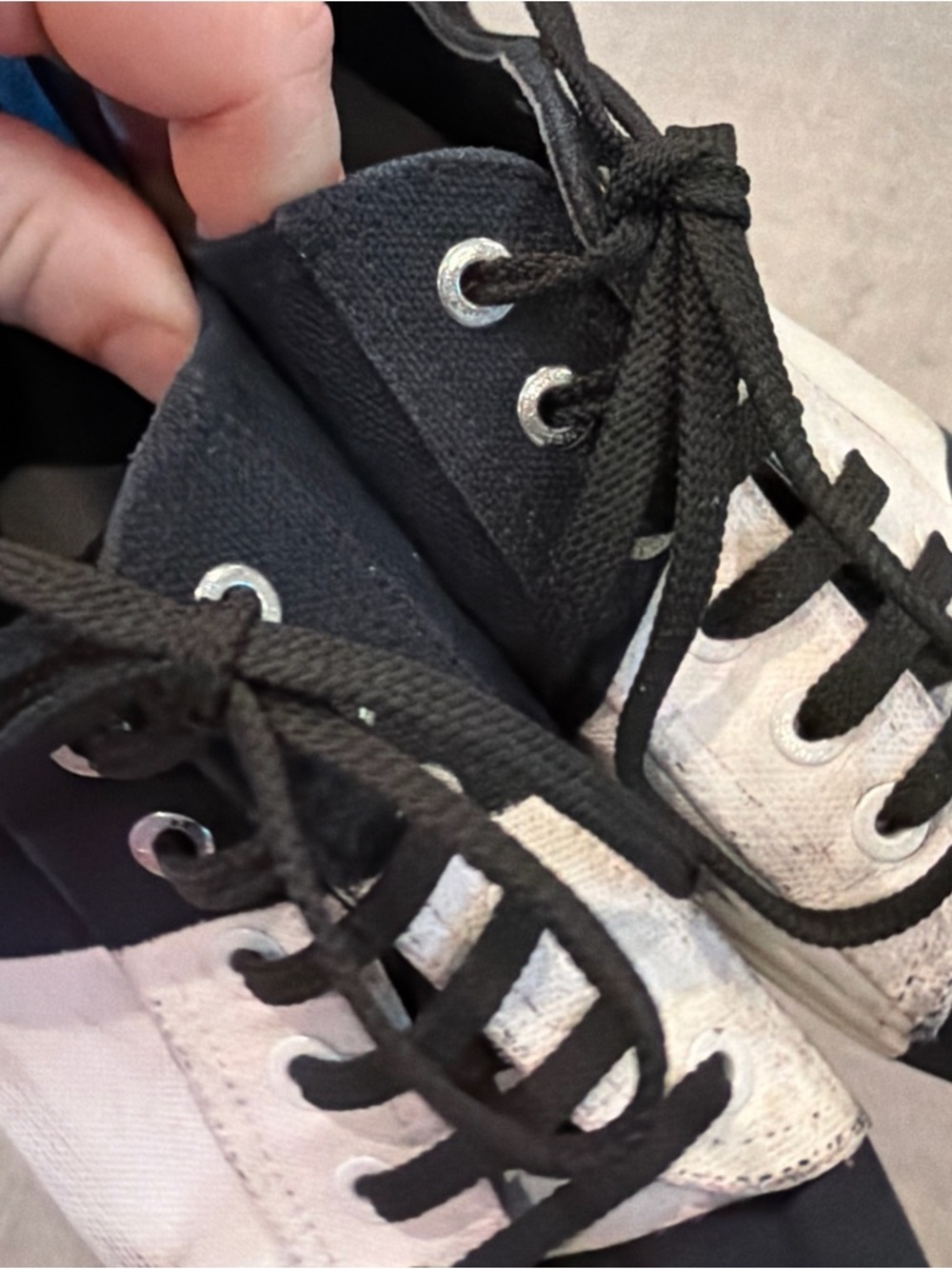 Chanel Navy & White canvas logo Sneakers 
EU 37.5 US 7.5 - Picture 8 of 15